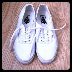 VANS white sneakers